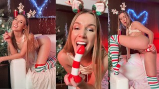 Alexis Crystal made it to the nauhgty list for this squirt